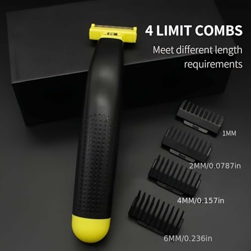 2024 Rechargeable Shaver Hair Trimmer Electric Nose Professional Men Beard Haircut Cutting Machine Styling Tool Personal-Care Appliance-Cordless Shaver Wet/Dry Shave Facial-Hair Remover