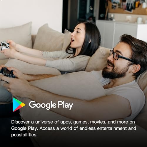 32-inch Smart TV Google TV HD 720p with Google Play and Chromecast Built-in, HDR 10, Dolby Audio, Voice Remote, Stream Live TV(Palette-Series, CG32-P3, 2024 Model)