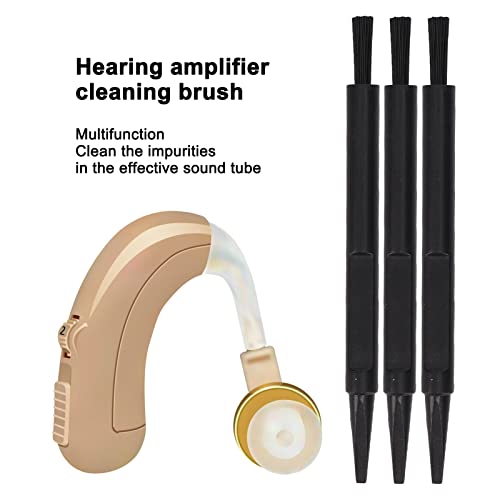 20pcs Hearing Amplifier Cleansing Tools Set Debris Earwax Removal Earphone Care Brushes Kit Portable Hearing Amplifier Brush for Hearing Aids Amplifier