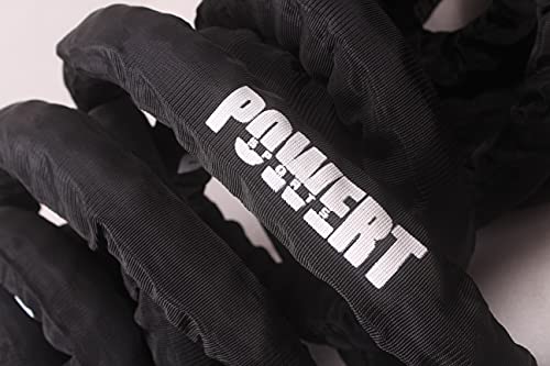 Battle Rope |1.5 Inch Heavy Poly Dacron Exercise Training Rope |Fitness Rope for Strength Training | Home Gym & Outdoor Cardio Workout Equipment