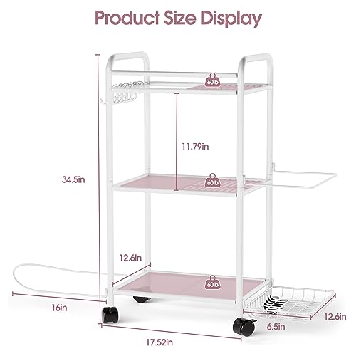 Home Gym storage Rack - Gym Equipment Storage Rack for Yoga Mat Yoga Ball Dumbbells Kettlebells Foam Roller Yoga Strap and Resistance Bands Workout Equipment Organizer