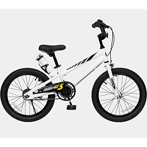 Royalbaby Freestyle Kids Bike 2 Hand Brakes 12 14 16 18 20 Inch Children's Bicycle for Boys Girls Age 3-12 Years