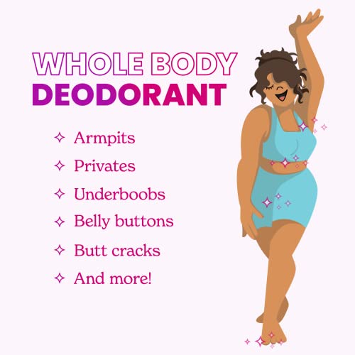 Lume Whole Body Deodorant 5 Pack Sampler - Invisible Cream Minis - 72 Hour Odor Control - Aluminum & Baking Soda Free (Clean Tangerine, Lavender Sage, Peony Rose, Toasted Coconut, Unscented)
