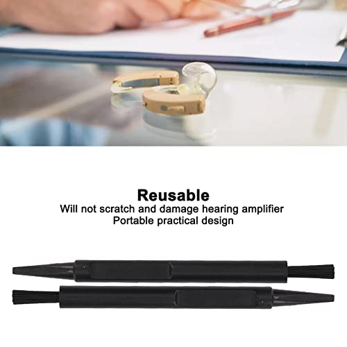 20pcs Hearing Amplifier Cleansing Tools Set Debris Earwax Removal Earphone Care Brushes Kit Portable Hearing Amplifier Brush for Hearing Aids Amplifier