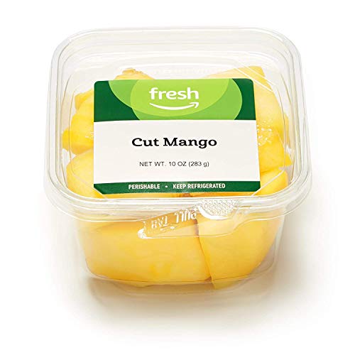 Amazon Fresh Brand, Cut Mango, 10 Oz