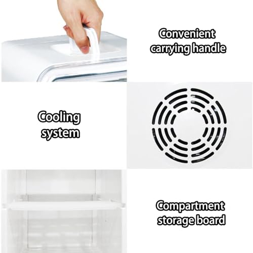 Mini Skin Care Fridge, 15 Liter Portable Small Fridge, Personal Compact Refrigerator for Bedroom, Office, Car, Makeup, Living Room