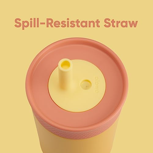 Owala Kids FreeSip 16oz Insulated Water Bottle and 12oz Insulated Tumbler Bundle with Straws, Spill Resistant Lids, BPA-Free