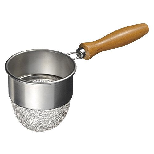 Wooden Tea Strainer II 10170 Deep Type (Single Mesh), 3.2 inches (8.3 cm), 2.8 oz (80 g), Kitchen Supplies, Restaurant, Stylish, Tableware, Commercial Use