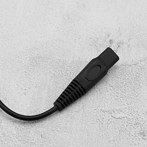 The Lord of the Tools 2Pcs 5V Electric Shaver USB Charger Cable Replacement Compatible with Skull Pitbull Gold PRO Shaver Charger Cord 1m Black