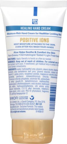 Gold Bond Healing Hand Cream, 3 oz., With Aloe, Moisture That Lasts Through Handwashing
