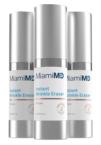 Instant Wrinkle Eraser Neck & Face Cream For Fine Lines, Wrinkles, and Crow’s Feet - Anti-Aging Serum For All Skin Types - Paraben Free, Fragrance Free, Cruelty Free - 15ml