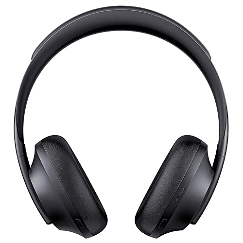 Bose Headphones 700, Noise Cancelling Bluetooth Over-Ear Wireless Headphones with Built-In Microphone for Clear Calls and Alexa Voice Control, Black