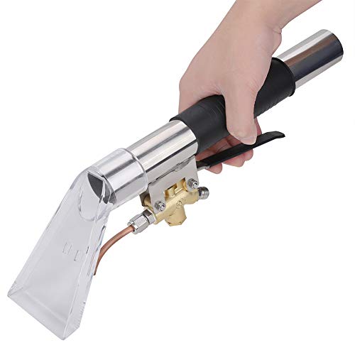 Raguso Cleaning Extractor, Portable Multifunctional Easy Wand Hand Extractor Upholstery Carpet Cleaning Extractor Exquisite Car Furniture Vacuum Head Hand Tool for Home Sofa