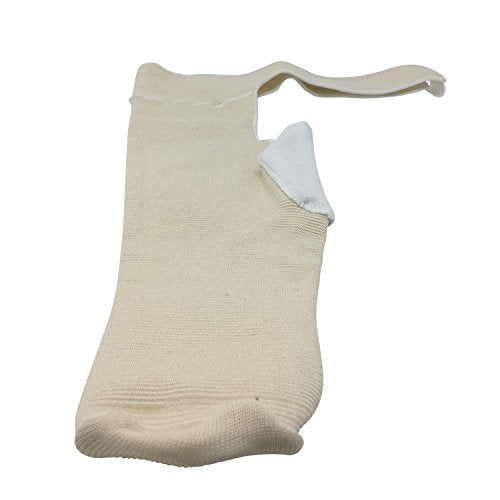 Above Knee AK Stump Shrinker, Limb Compression, Expandable Gusset, Medical Amputee Care, Medium (12 inch Length)