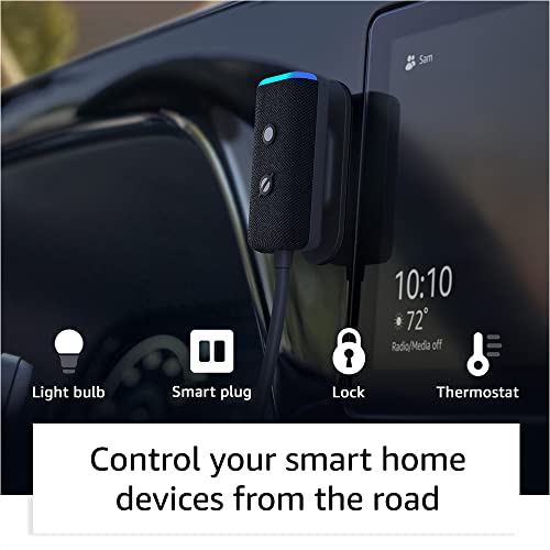 Echo Auto (2nd Gen, 2022 release) | Add Alexa to your car