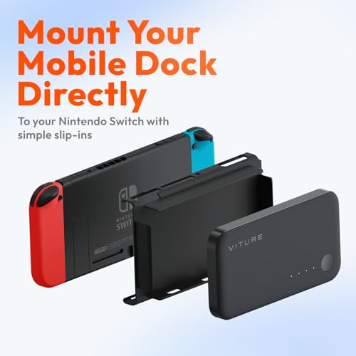 Mobile Dock Mount for Switch, Easy to Carry