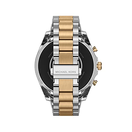 Michael Kors Men's or Women's Gen 6 44mm Touchscreen Smart Watch with Alexa Built-In, Fitness Tracker, Sleep Tracker, GPS, Music Control, Smartphone Notifications (Model: MKT5134V)
