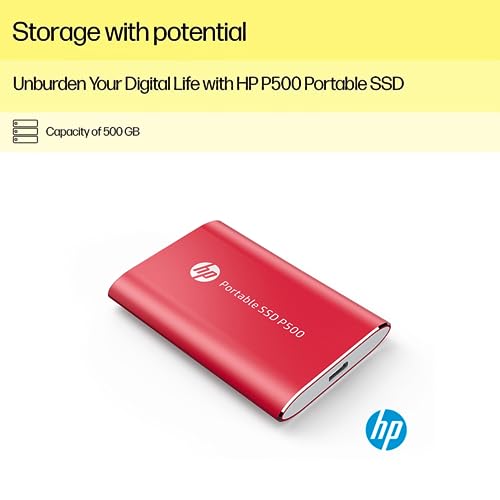 HP Newest All-in-One Desktop, 21.5" FHD Display, 12GB RAM, 1TB Storage (512GB SSD with P500 500GB External SSD), Intel Dual-Core Processor, Webcam, HDMI, Bluetooth, Mouse and Keyboard, Windows 11