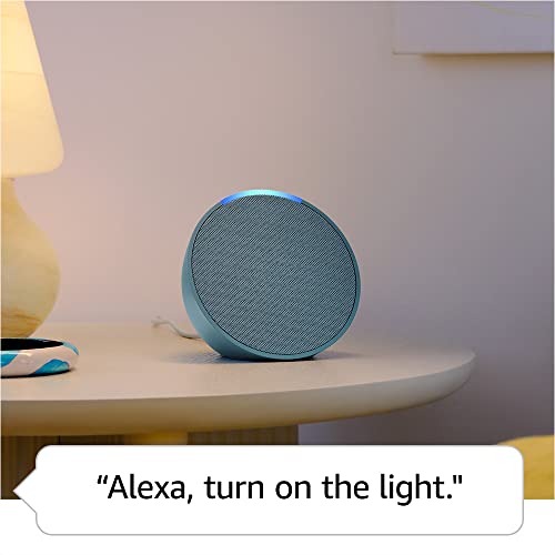 Amazon Echo Pop | Just ask Alexa for music, timers, and reminders | perfect for any room | Midnight Teal