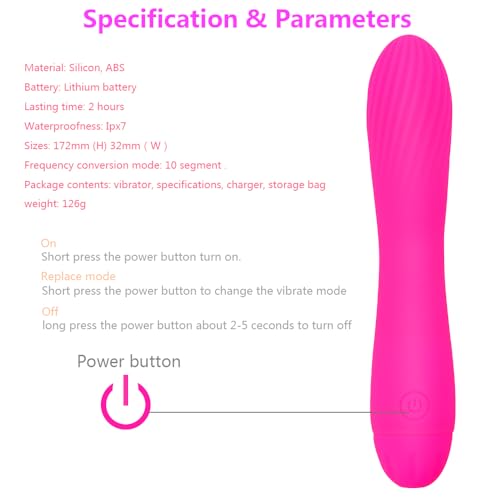 Powerful Bullet Tool Handheld Cordless Goop 10 Modes for Women's Pleasure, Quiet Mini Pocket Travel Personal Bullet Massage Wand Gifts for Women Quiet c527-31