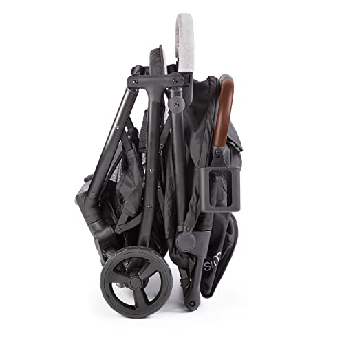 Summer by Ingenuity 3Dquickclose CS+ Compact Fold Stroller, Car-Seat Compatible, Lightweight Stroller with Oversized Canopy, Extra-Large Storage