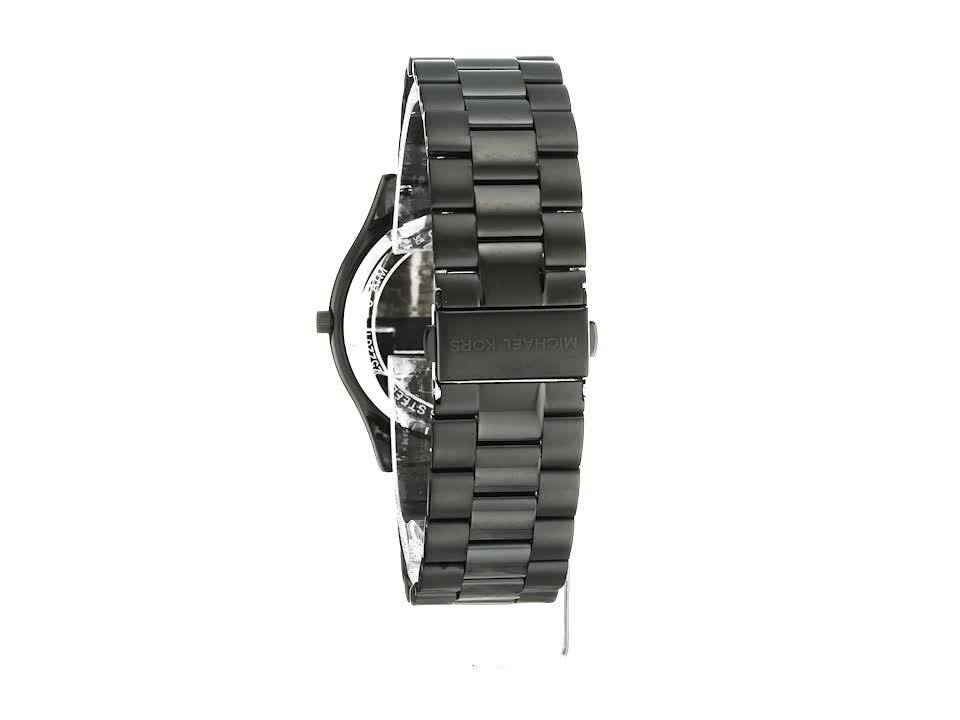 Michael Kors Oversized Slim Runway Men's Watch, Stainless Steel Watch for Men