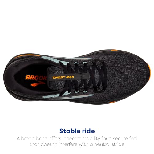 Brooks Men’s Ghost Max Cushion Neutral Running & Walking Shoe