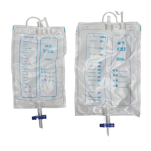 Male Urine Collector Bag, Silicone Large Capacity Urinary Incontinence Kit Funnel Urinal Pee Holder Collector Device for Elderly Patients