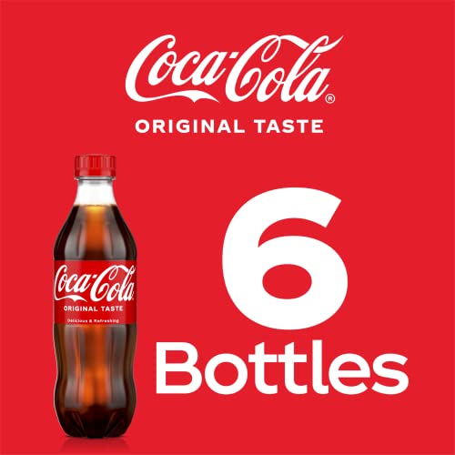 Coca-Cola Soda Soft Drink, 16.9 fl oz, 6 Pack