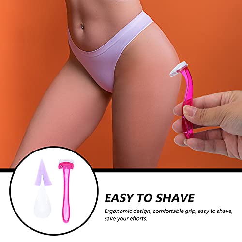 Hemoton 3 Sets Private Parts Trimming Razor for Face Hair Cutter Women Privates Shaving Tool Private Hair Clippers Portable and Lightweight Trimmer Skincare Miss Abs Shave Appliance