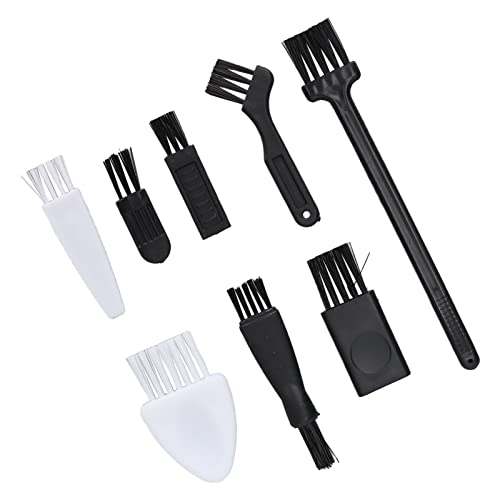 Shaver Cleaning Brush, 8pcs Electric Shaver Cleaning Brush Remove Stubble and Broken Hair from the Shaver, Razor Cleaner Brush Set for Home Appliances Computer Accessories