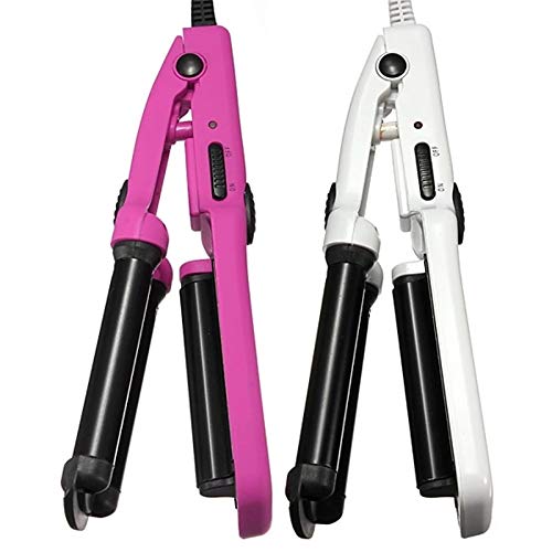 3 Barrel Ceramic Hair Curler Crimper Curling Iron Tong Waving Wand Roller Beauty Personal Care Appliance Salon Tools (Color : D) (E)