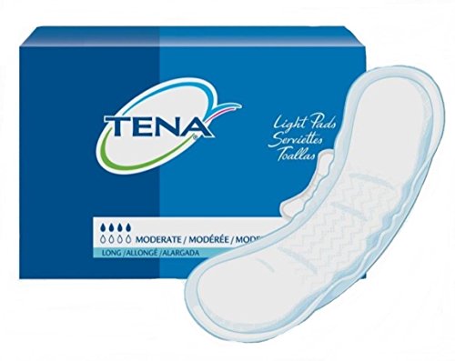 Personal Care TENA Moderate Absorbency Long Pad - Case of 180
