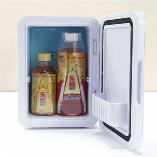 Small Refrigerator, Portable Personal Refrigerator, Thermoelectric Cooler Refrigerators for Skincare, Beverage, Food, Home, Office and Car