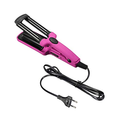 3 Barrel Ceramic Hair Curler Crimper Curling Iron Tong Waving Wand Roller Beauty Personal Care Appliance Salon Tools (Color : B)