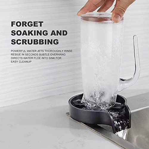 Faucet Glass Rinser for Kitchen Sink Automatic Cup Washer Bar Glass Washer Coffee Pitcher Wash Cup Tool Cleaning Tools