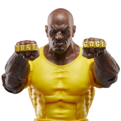 Marvel Legends Series Iron Fist and Luke Cage, 85th Anniversary Comics Collectible 6-Inch Action Figures