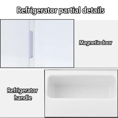 Small Refrigerator, Portable Personal Refrigerator, Thermoelectric Cooler Refrigerators for Skincare, Beverage, Food, Home, Office and Car