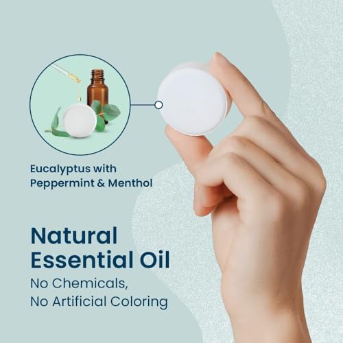 Body Restore Shower Steamers Aromatherapy 15 Pack - Fathers Day Dad Gifts, Relaxation Birthday Gifts for Women and Men, Stress Relief and Luxury Self Care, Eucalyptus