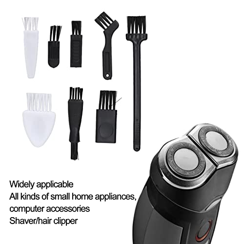 Shaver Cleaning Brush, 8pcs Electric Shaver Cleaning Brush Remove Stubble and Broken Hair from the Shaver, Razor Cleaner Brush Set for Home Appliances Computer Accessories