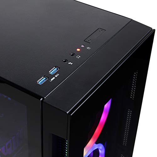CyberpowerPC Gamer Master Gaming PC, AMD Ryzen 5 7600 3.8GHz, GeForce RTX 4060 8GB, 16GB DDR5, 500GB NVMe SSD, Wi-Fi Ready & Windows 11 Home (GMA2700A)