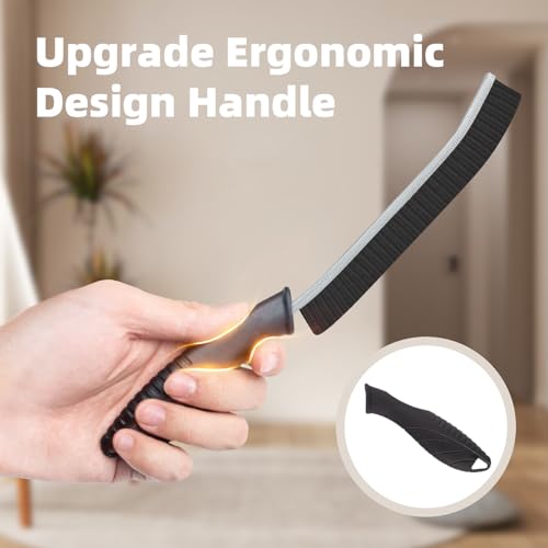 SXhyf Cleaning Brush - Hard Bristle Crevice Cleaning Brush, Multifunctional Gap Cleaning Scrub Brush, Cleaning Tools for Household Use, Home, Kitchen, Bathroom, Window, Vehicle, Faucets, Toilet, Grout