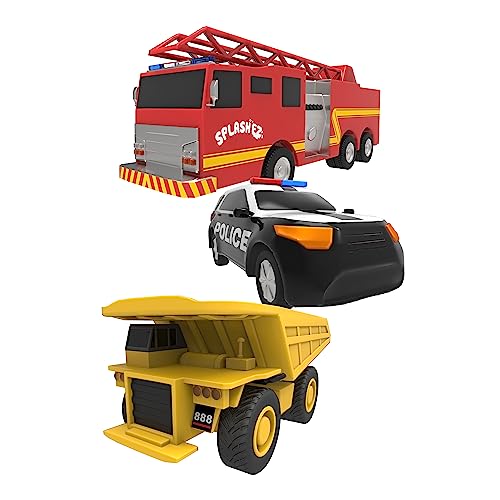 Mold Free Bath Toys for Babies and Toddlers, Car No Hole Bath Toys, Bath Toys no Mold for Tub, Beach, Pool, BPA-Free, Safe, Fun Infant Baby Bath Toys No Holes 0 1-3 6 12 18 Month