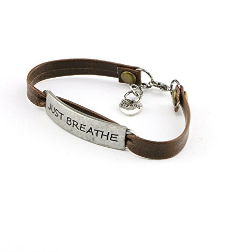 Yiyang Christian Gifts Leather Bracelet for Women Teens Inspirational Faith Bible Verse Religious Jewelry Christmas Birthday Baptism Gift for Women Girls