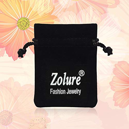 Zolure 18G 20G 22G Nose Pin Bone Screws Studs Surgical Steel Body Piercing Jewelry for Women Men