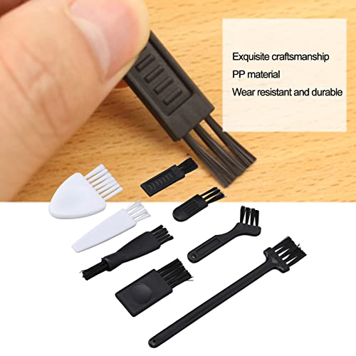 Shaver Cleaning Brush, 8pcs Electric Shaver Cleaning Brush Remove Stubble and Broken Hair from the Shaver, Razor Cleaner Brush Set for Home Appliances Computer Accessories