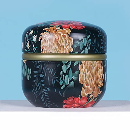 Japanese Kitchen Tea Box Jar Storage Holder Sweetmeats Candies Cans Teaware Tea Caddies Tin Containers Storage Box Cans With Lids