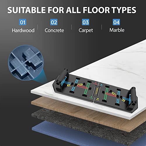 LALAHIGH Portable Home Gym System: Large Compact Push Up Board, Pilates Bar & 20 Fitness Accessories with Resistance Bands & Ab Roller Wheel - Full Body Workout for Men and Women, Gift for Boyfriend