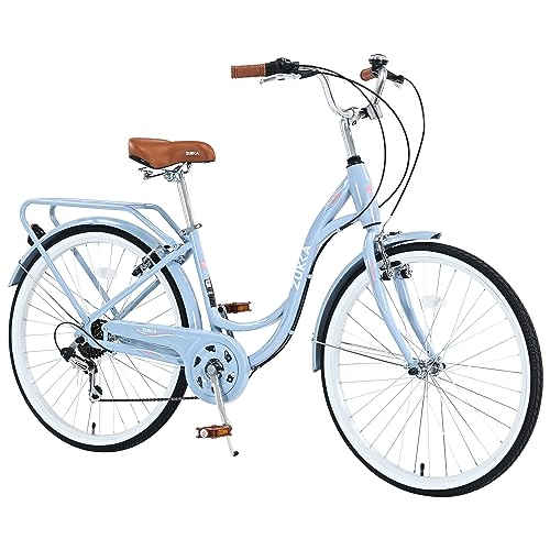 GOWE 7 Speed, Steel Frame, Multiple Colors 26 Inch Ladies Bicycle