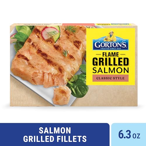 Gorton's, Classic Grilled Salmon, 6.3 oz (Frozen)